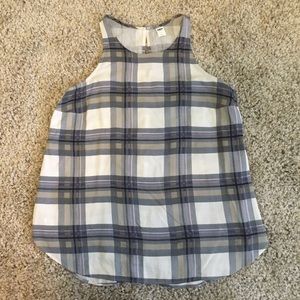 Plaid tank
